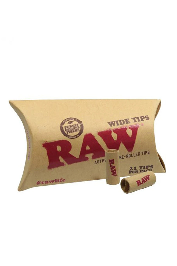 Raw Authentic Pre- Rolled Wide Tips