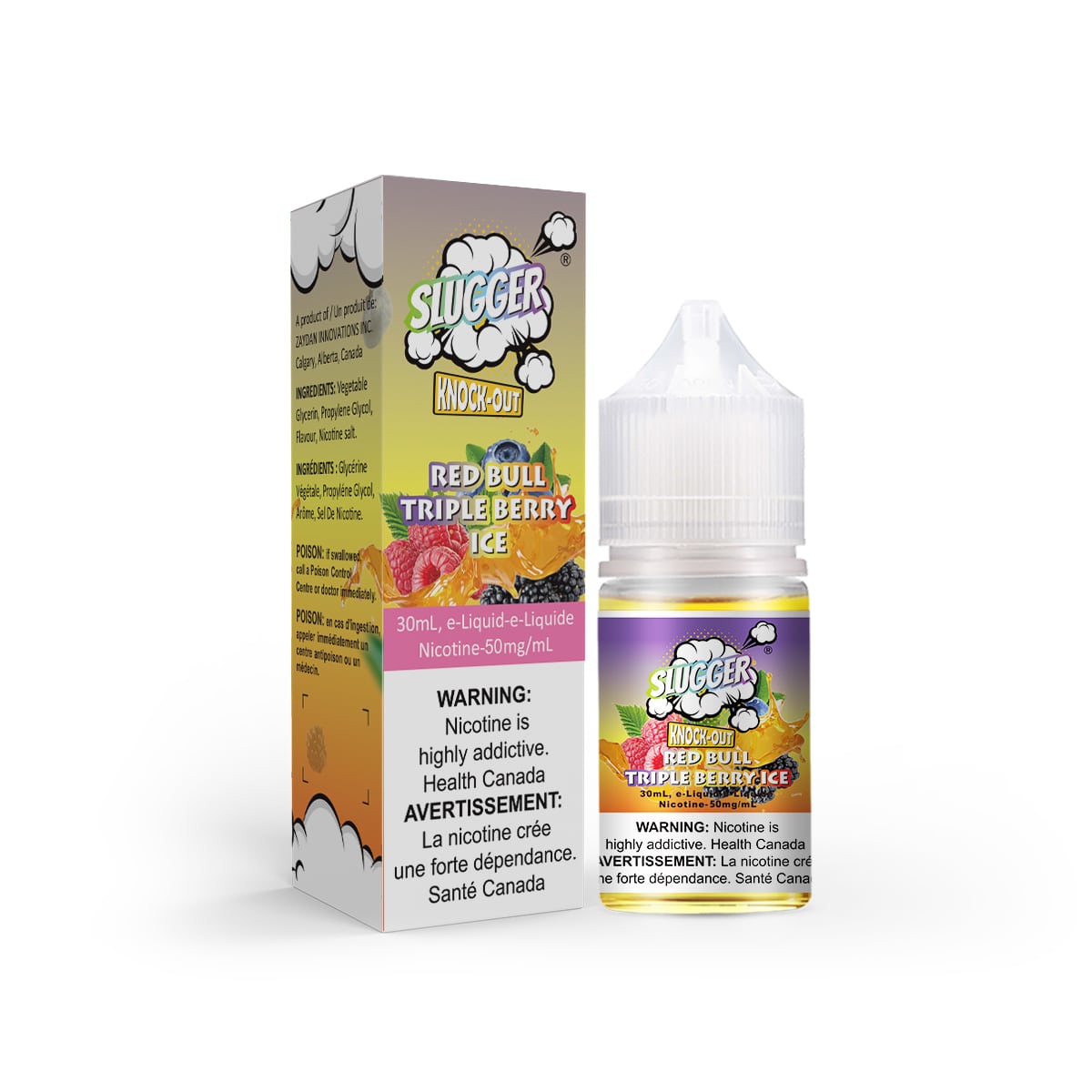 Slugger Red Bull Triple Berry Ice 3mg 60ml