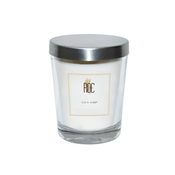 ROC Oud & Amber Scented Candle 80g (2.8.Oz)