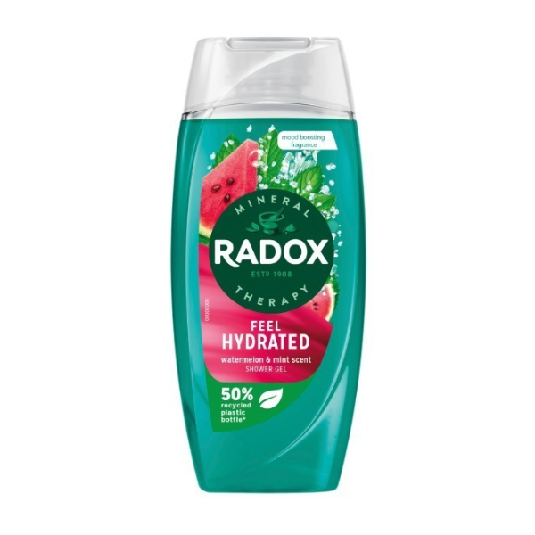 Radox Feel Hydrate Watermelon & Mint Scent Shower Gel 225ml