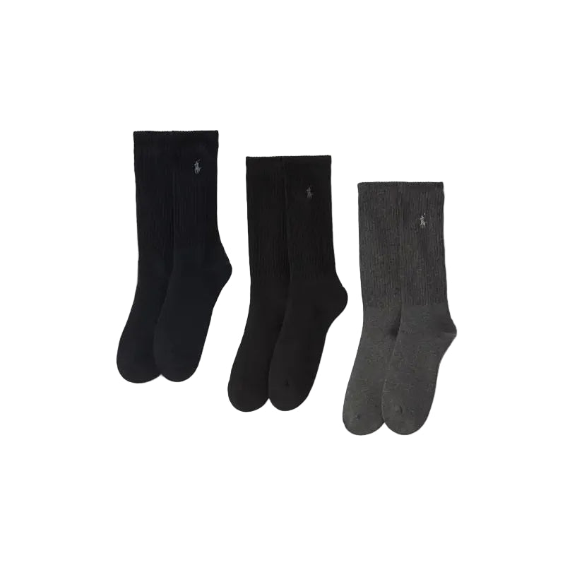 Ralph Lauren Polo Black Socks ZP899746PKN 3's
