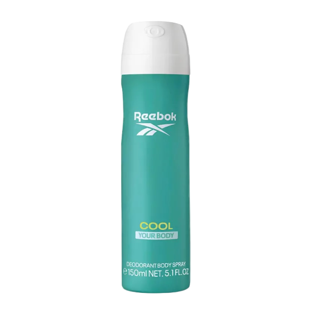 Reebok Women Cool Your Body Deodorant Body Spray 150ml