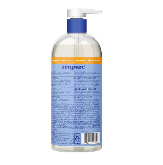 Renpure Biotin & Collagen Shampoo 710ml