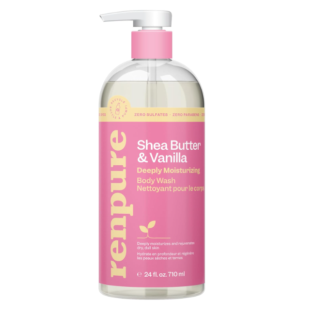 Renpure Shea Butter & Vanilla Deeply Moisturizing Body Wash 710ml