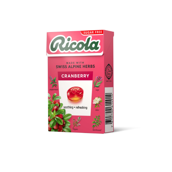 Ricola Sugar Free Cranberry Candy 45g