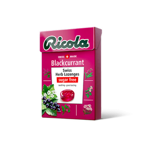 Ricola Sugar Free Blackcurrant Candy 45g