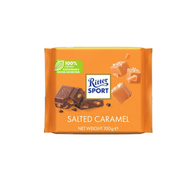 Ritter Sport Salted Caramel Chocolate 100g