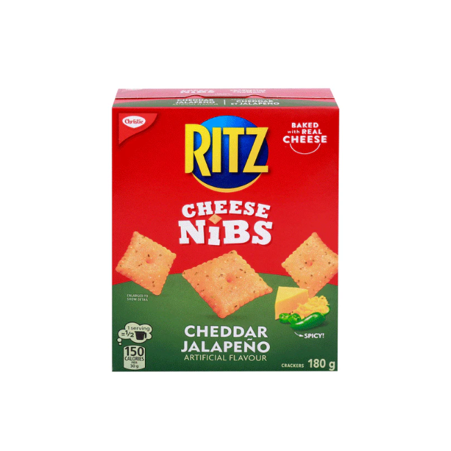 Ritz Cheese Nibs Chedder Jalapeno Crackers 180g – Shams Shopping Centre