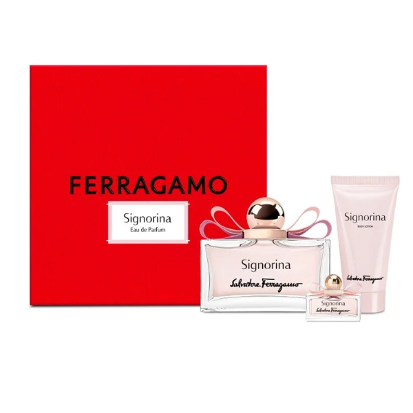 Salvatore Ferragamo Signorina 3p Gift Set