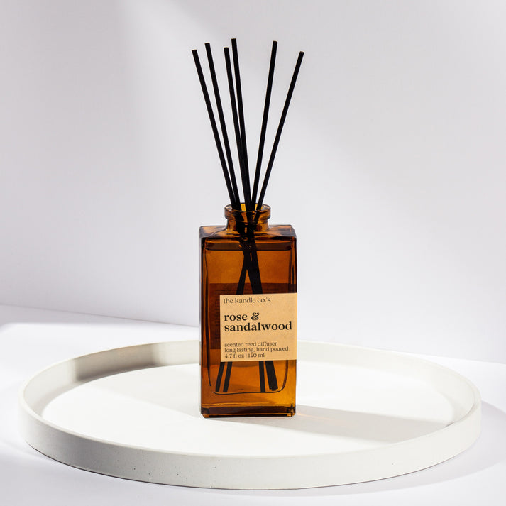 The Kandle Co Rose & Sandalwood Diffuser 4.7Oz - Shams Shopping Centre The Kendle Co  