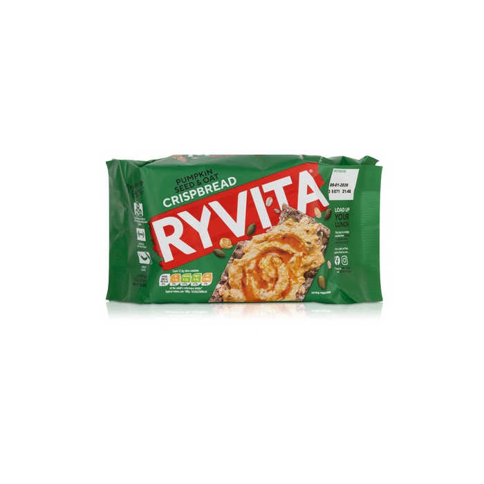 Ryvita Pumpkin Seed & Oat Crunchy Rye Bread 200g