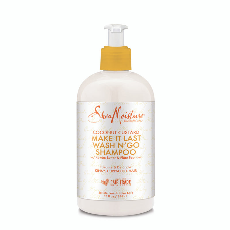 Shea Moisture Coconut Custard Make It Last Wash N&