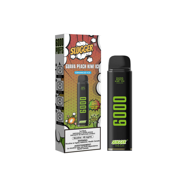 Slugger 6K 40mg Guava Peach Kiwi Ice