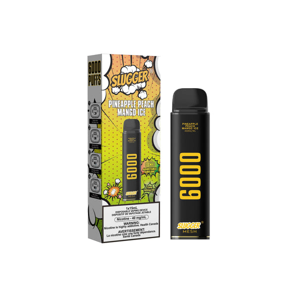 Slugger 6K 40mg Pineapple Peach Mango Ice