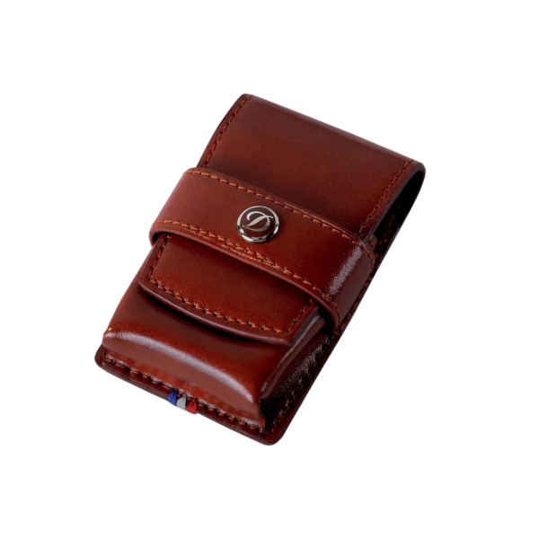 St Dupont Lighter Case Line 2 Brown 180124