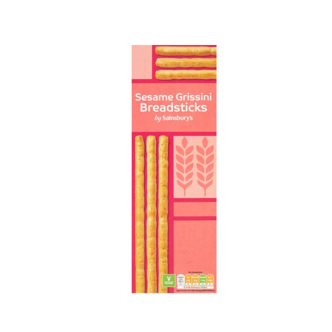 Sainsbury's Grissini Breadsticks 125g