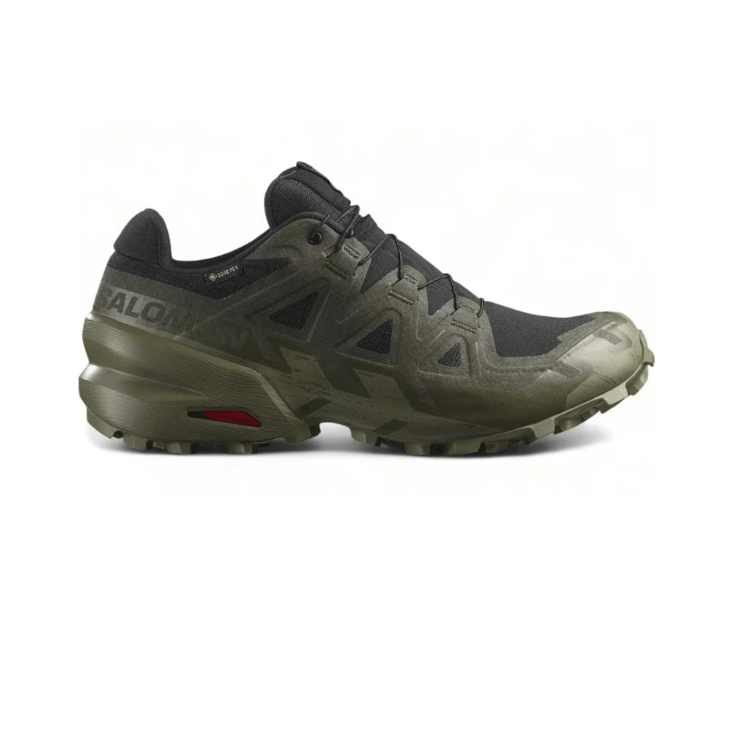 Salomon Speedcross 6 GTX Color Black/Peat/Deep Lichen Green Size-US-10