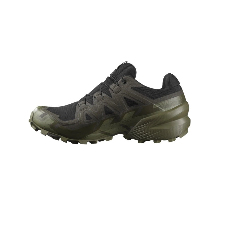 Salomon Speedcross 6 GTX Color Black/Peat/Deep Lichen Green Size-US-10