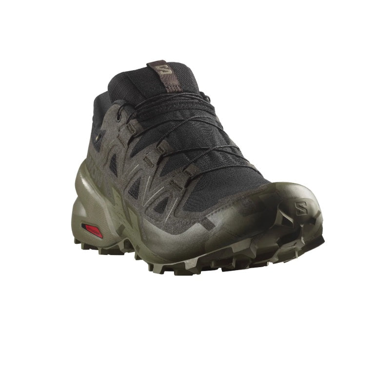 Salomon Speedcross 6 GTX Color Black/Peat/Deep Lichen Green Size-US-10
