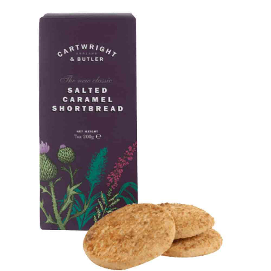 Cartwright & Butler Salted Caramel Shortbread In Carton Box 200g - Shams Shopping Centre Cartwright & Butler  