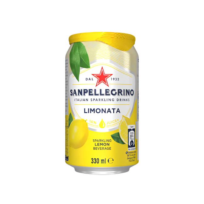 San Pellegrino Limonata Juice Tin 330ml