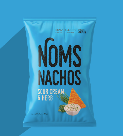 Noms Nachos Sour Cream & Herb Chips 32g - Shams Shopping Centre Noms  