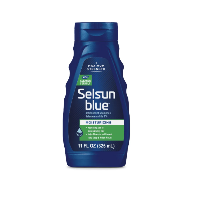 Selsun Blue Anti-Dandruff Moisturising With Aloe Shampoo 325ml