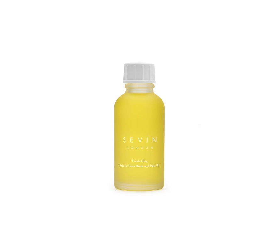 Sevin London Fresh Clay Face Body & Hair Oil 30ml