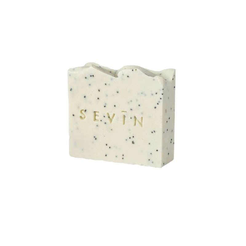 Sevin London Porcelain White Mini Body Scrub Bar 50g