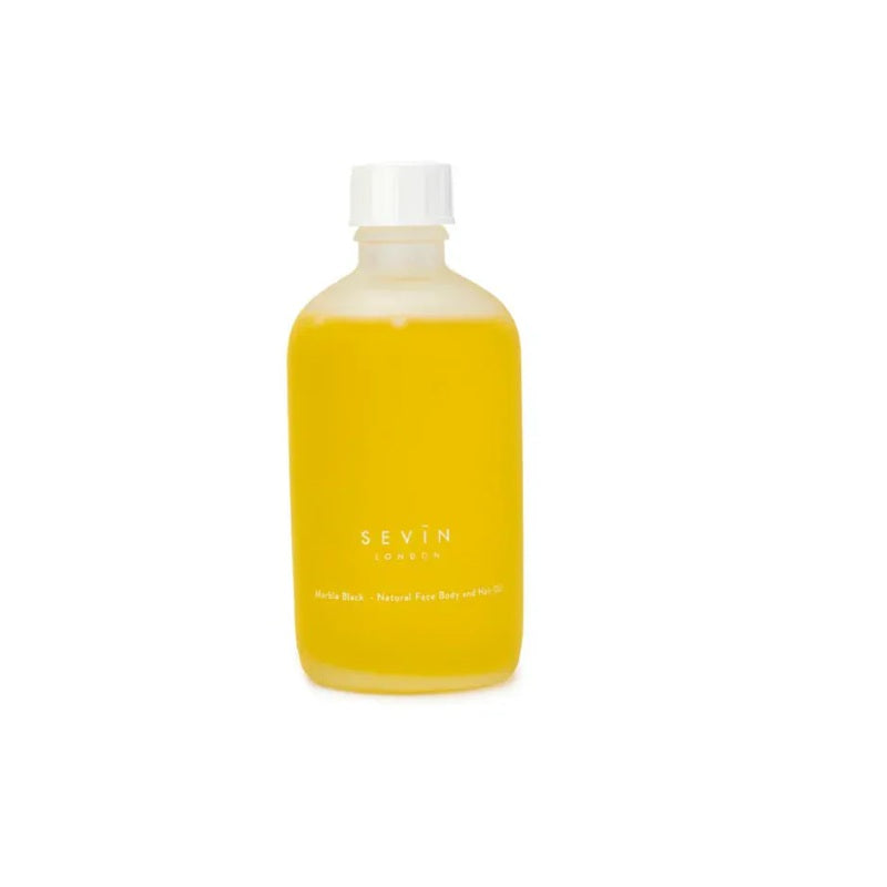 Sevin London Marble Black Face Body & Hair Oil 100ml