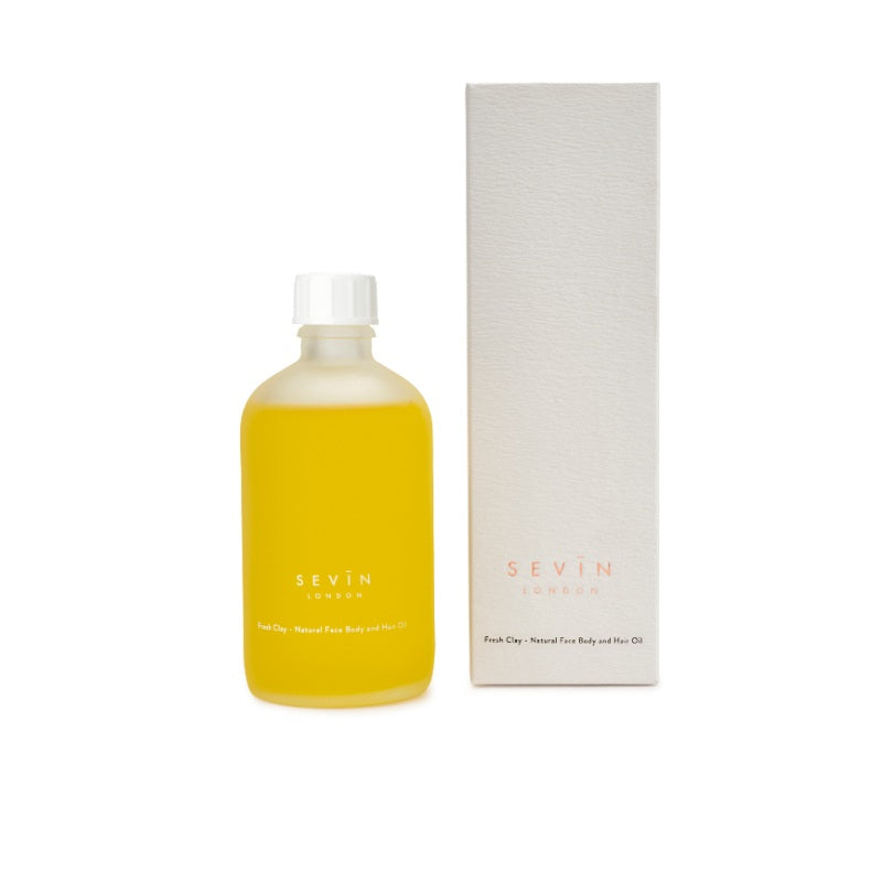 Sevin London Fresh Clay Face Body & Hair Oil 100ml