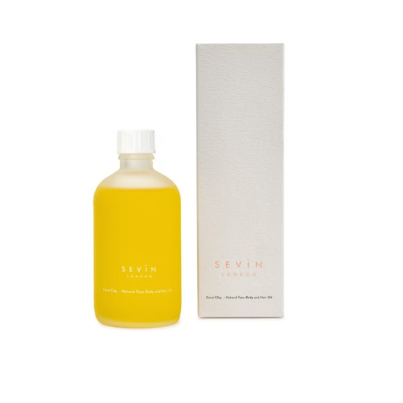 Sevin London Coral Clay Face Body & Hair Oil 100ml