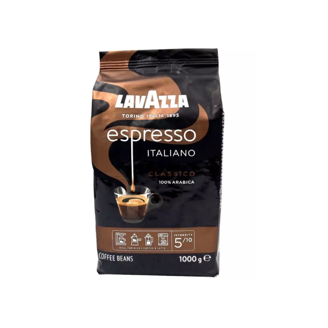 Lavazza Espresso Italiano Coffee Beans 1Kg