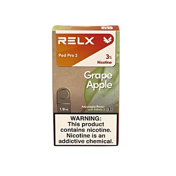 Relx Grape Apple Pod 3%