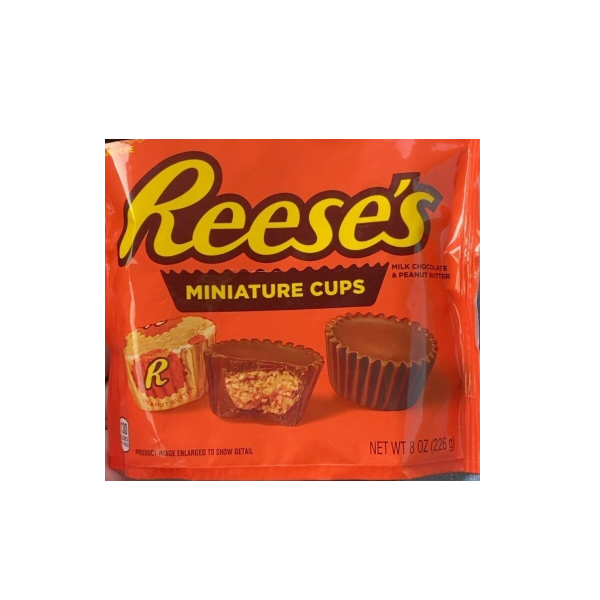Reese's Miniature Peanut Butter Cups Bag 226g