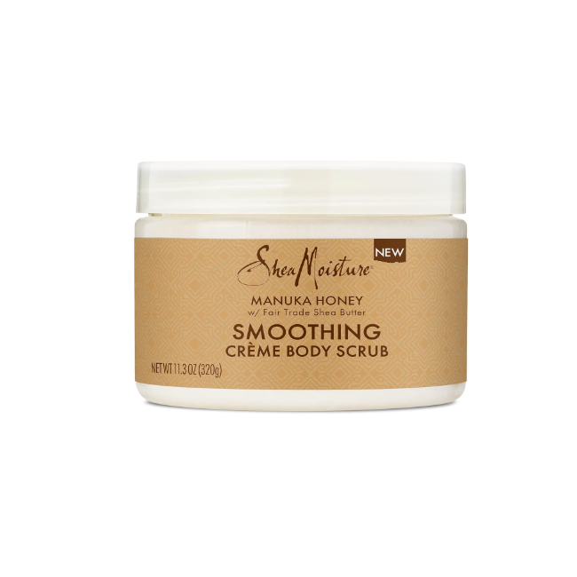 Shea Moisture Manuka Honey Smoothing Creme Body Scrub 320g (11.3 Oz)