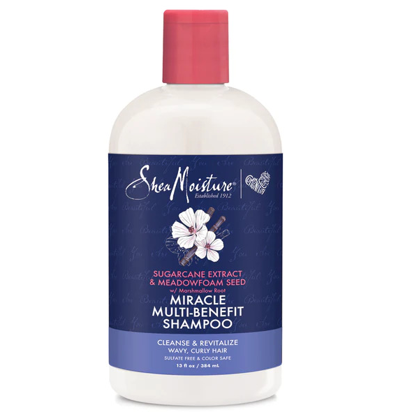 Shea Moisture Surarcane Extract Miracle Multi Benefit Shampoo 384ml