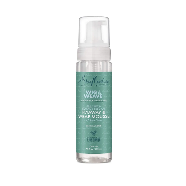 Shea Moisture Weave And Wig Tea Tree Flyaway & Wrap Mousse 222ml