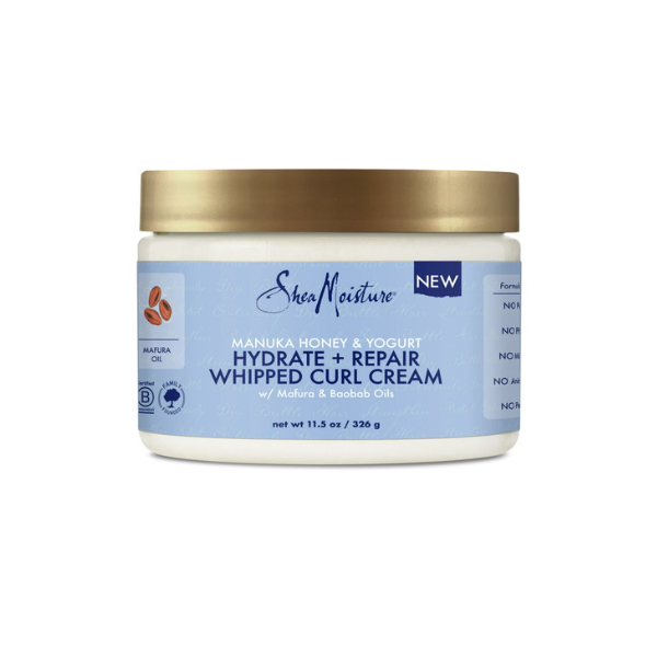 Shea Moisture Manuka Honey Yogurt Hydrate+Repair Whipped Curl Cream 326g