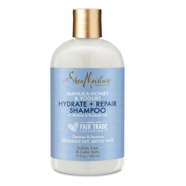 Shea Moisture Manuka Honey & Yogurt Hydrate + Repair Shampoo 384ml