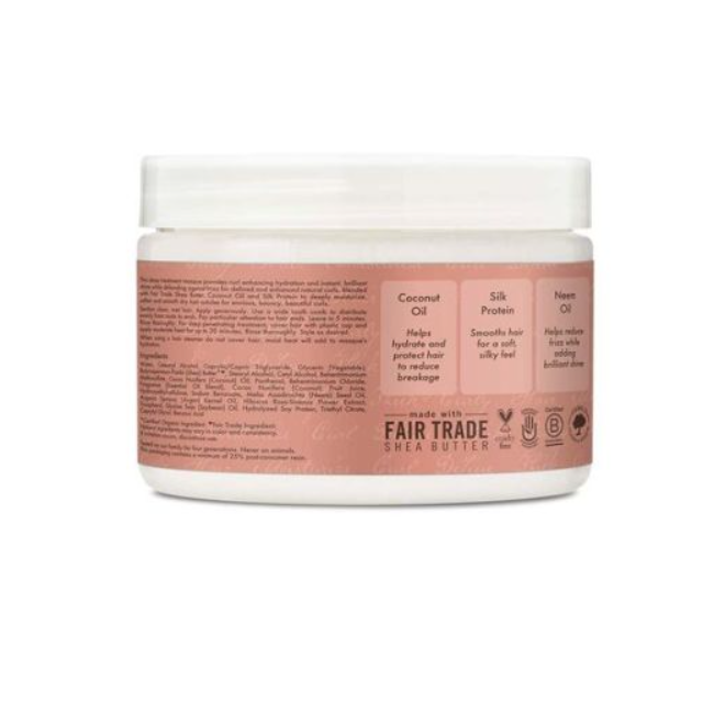 Shea Moisture Cocunut & Hisbucus Curl & Shine Hair Masque 340g