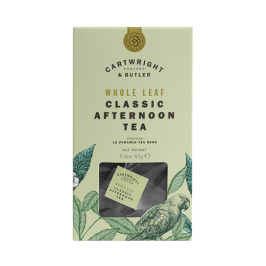 Cartwright & Butler Whole Leaf Classic Afternoon Tea 15 Tea Bags 45g