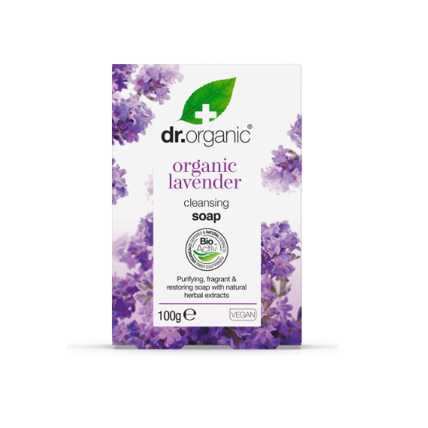 Dr.Organic Lavender Soap 100g - Shams Shopping Centre Dr. Organic  