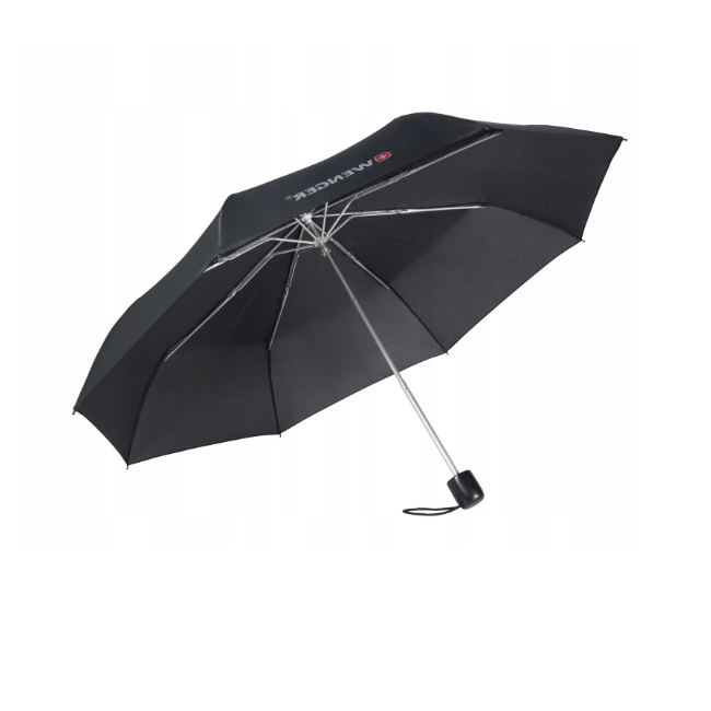 Wenger 9.8" Large Umbrella - Black 611887 - Shams Shopping Centre Wenger  