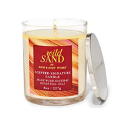 BBW Wild Sand 1 Wick Candle 227g - Shams Shopping Centre Bath & Body Works  