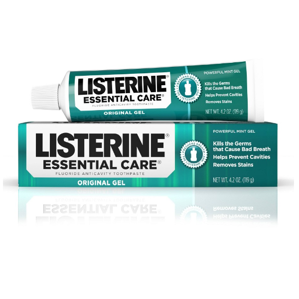 Listerine Essential Care Tooth Paste 119g (4.2Oz) - Shams Shopping Centre Listerine  