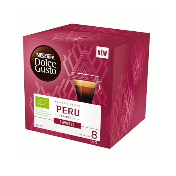 Nescafe Dolce Gusto Peru Espresso Coffee Pods 84g
