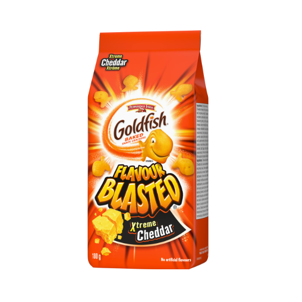 Pepperidge Farm Goldfish Extreme Cheddar 180g - Shams Shopping Centre Pepperidge Farm  
