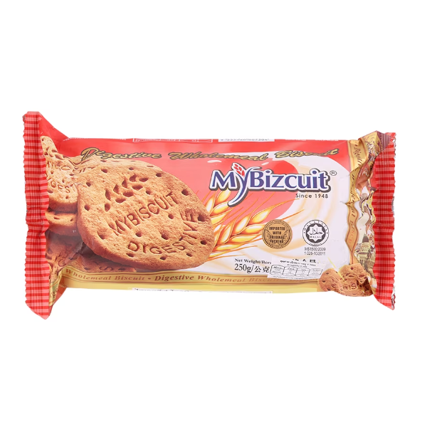 My Bizcut Digestive Wholemeal Biscuit 250g - Shams Shopping Centre My Bizcut  