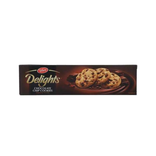 Tiffany Delights Chocolate Chip Cookies 100g - Shams Shopping Centre Tiffany  